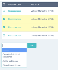 screenshot gestione prenotazioni