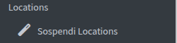 Pulsante sospensione locations