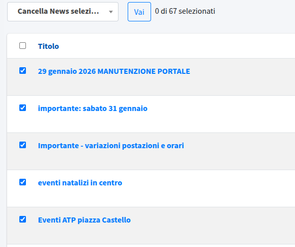 Cancella news