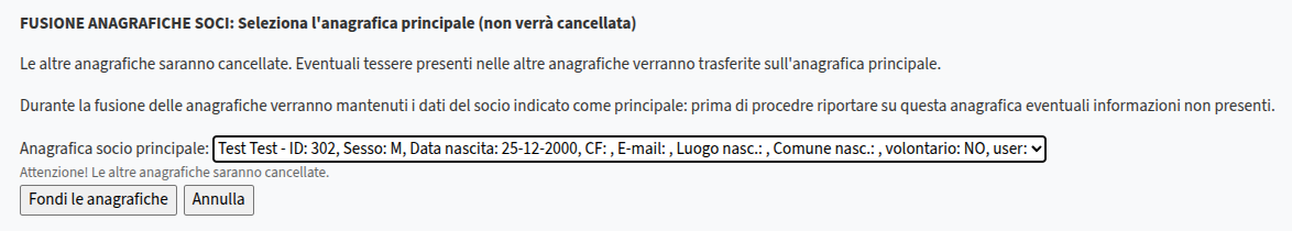 Tesseramento Soci (fondi anagrafiche 2)