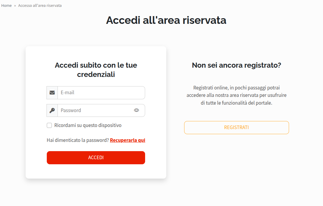 Accesso utente (2)