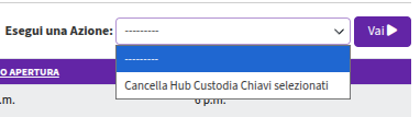 azioni hub chiavi