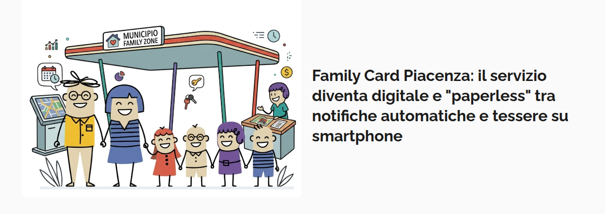 Piacenza Family Card